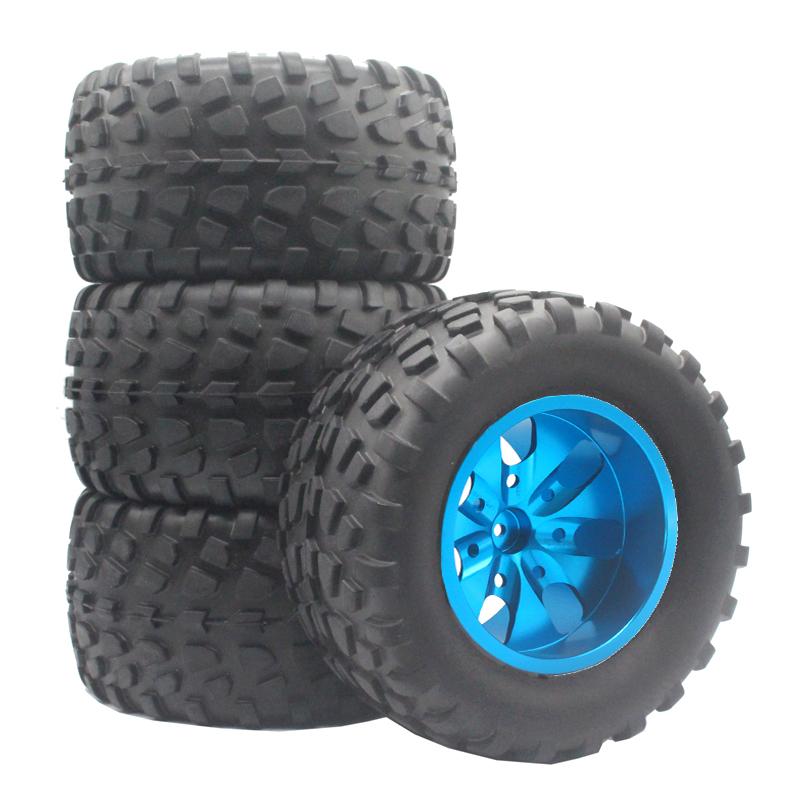 Alloy Metal Wheel Rims 115MM/125MM Bigfoot tires 1:10 RC Car Off-Road Bigfoot Monster Truck HSP HPI FS 94111 94108 94188