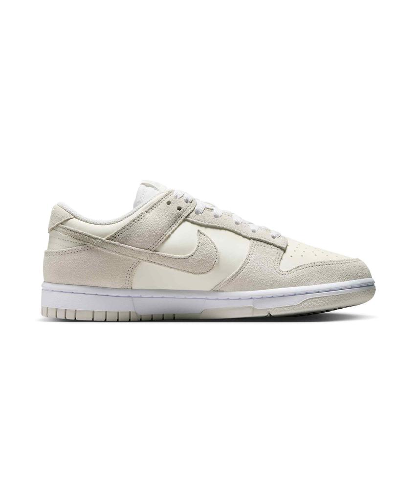 Nike Dunk Low Suede W - Sail:White:Metallic Silver:Best Grey / Io4244-105