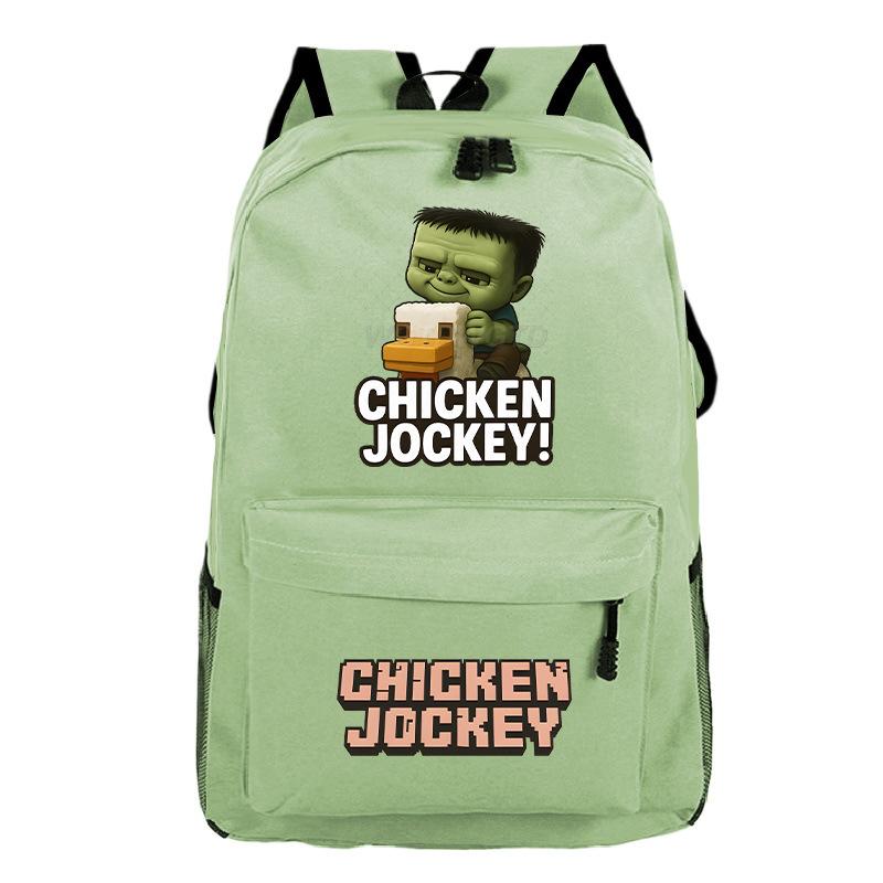 Football Printed Student Backpack Multifunctional Usb Interface Large Capacity Leisure Travel Backpack