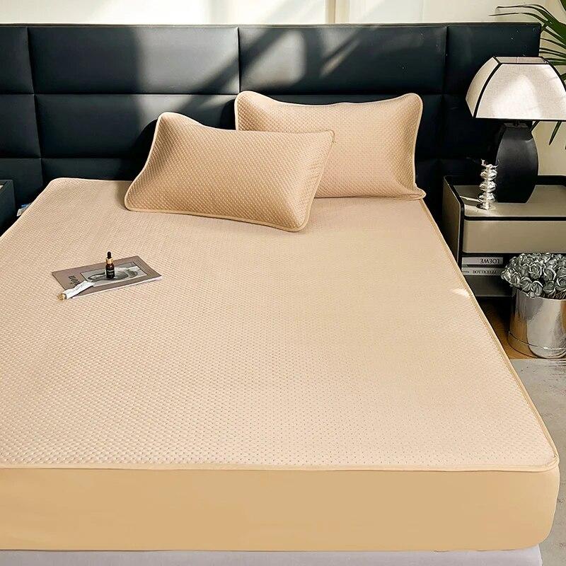 Охлаждающий наматрасник, протектор, ультразвуковая технология, стеганый наматрасник, наволочка, дышащий прохладный коврик, простыня