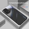 Градиентный Красный Трещина Для Samsung Galaxy S 8 9 10 20 Plus 21 FE 22 23 24 Ultra S7 Edge Черный Чехол для телефона из закаленного стекла Твердый чехол