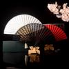 Chinese Style Lace Folding Fan Ornament Tassels Retro Gift Decorative Multiple Colors Performance Props Accessories