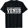Венера Имя Женщины Девушки Смешная Футболка Венера