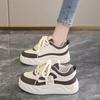 Мода Классика Четыре Сезона Новая Толстая Подошва Маленькие Белые Туфли Удобная Женская Спортивная Универсальная Прочная Повседневная Обувь