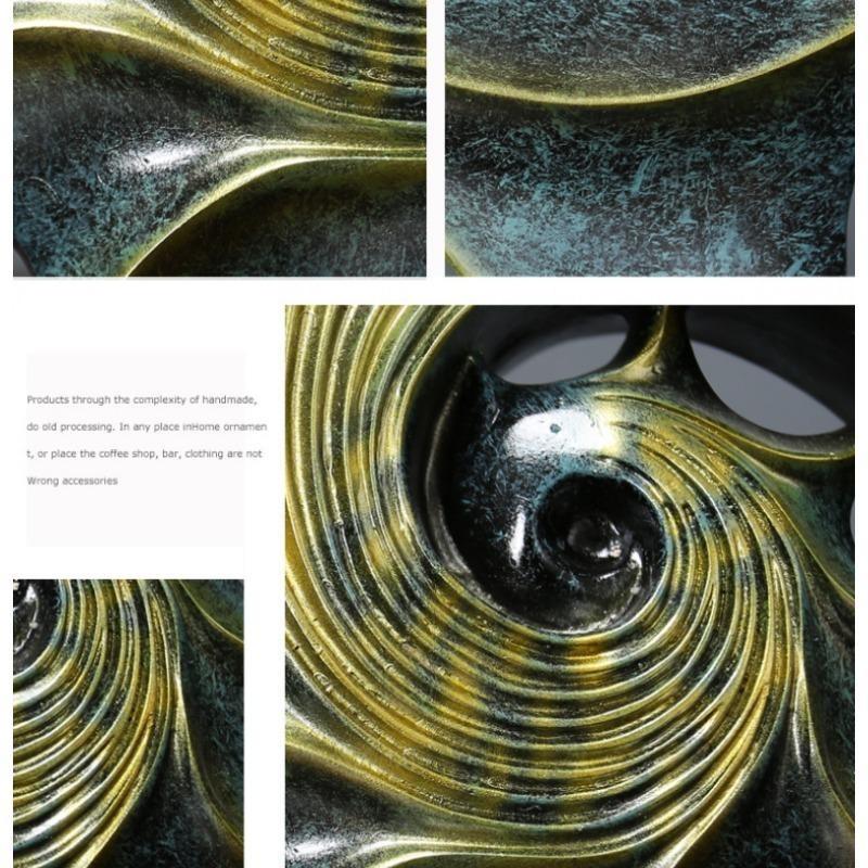 Абстрактные украшения из смолы, современные украшения для дома, креативные фигурки, скульптуры, статуи из смолы, роскошные подарки на новоселье