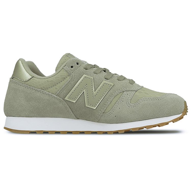 New Balance Nb 373 Удобная ткань Синтетическая кожа Низкие кроссовки для бега Женские кроссовки Темно-серые WL373MIW