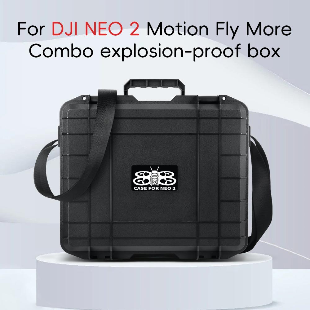Hard Shell Case for DJI NEO 2 RC N3 Fly More Combo Carrying Explosion-proof Safety Box for DJI Goggles N3 Storage Bag Accessory