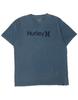 Мужская футболка Hurley Premium Fit с принтом, топ, размер XL, синяя, хлопок, BC25