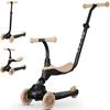 3-in-1 Evolutionary Scooter for Children - DE VES SPORT - Qplay Sema - Adjustable Handlebar - Rubber Wheels