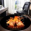 1 шт. Круглый ковер Naruto Режим Мудреца для офиса, Под офисные стулья, Спальня, Гостиная, Домашний декор a0926094