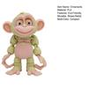 Декоративная фигурка животного для исцеления, 3D-печатная шарнирная фигурка обезьяны, разноцветная мультяшная модель с гибкой позой, подвижными суставами, для снятия стресса