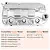 Aluminium Front Rear Engine Valve Cover 12320-R70-A10 12320R70A00 for Honda Accord Ridgeline Odyssey Acure TL Coupe Sedan 3.5L