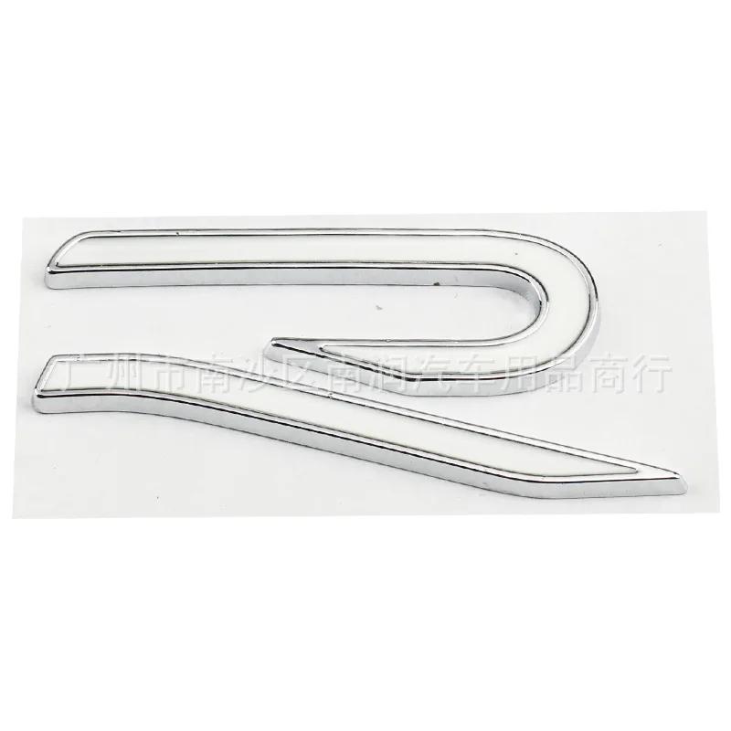 RSQ1 VW 2026 Hot New R Emblem Car Metal Body Tail Trunk Sticker Car Grill Badge Emblem For Volkswagen VW GTI Rline Polo Golf MK8 Toua