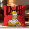 Горячая Наволочка The Simpsons Мягкая Стирающаяся Подушка Для Дивана Кровати Путешествий Офиса