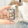 Прозрачный чехол+Ремешок для Huawei Band 10/9/8 Аксессуары Спортивный силиконовый браслет pulseira correa для Huawei Band 10 9 NFC/8 NFC
