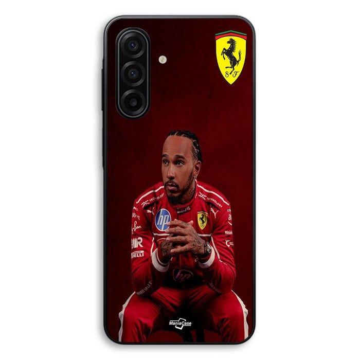 Чехол Для Samsung Galaxy A17 Hamilton Scuderia Ferrari официальные обои Maniacase