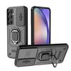 Shockproof Magnetic Ring Holder Armor Case For Samsung Galaxy A56 A36 A26 A35 A25 A15 A54 A34 Slide Lens Camera Protection Cover