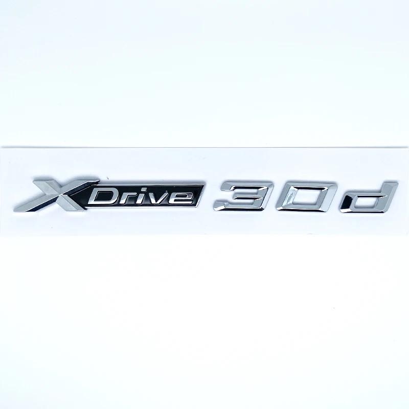 3D Xdrive 301 30d 35i 35d Наклейка-эмблема на крыло и багажник автомобиля Для BMW X1 X3 X4 X5 X6 X7 Логотип Аксессуары uw2