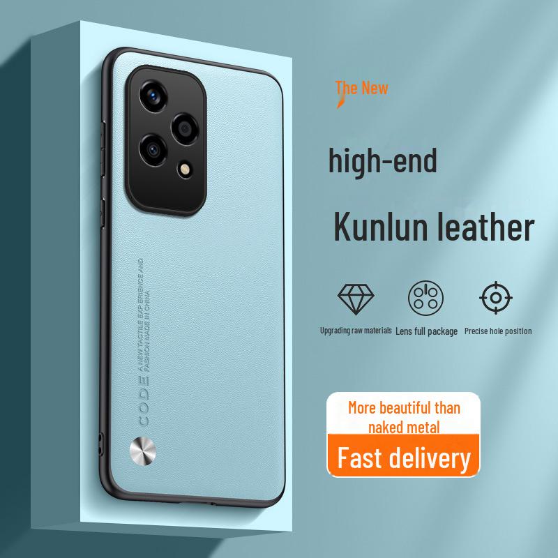 Чехол Vivoy200i Plain Leather для телефона Y100i Y78t — полноразмерный объектив, длительное время работы от батареи, защитный чехол из кевлара