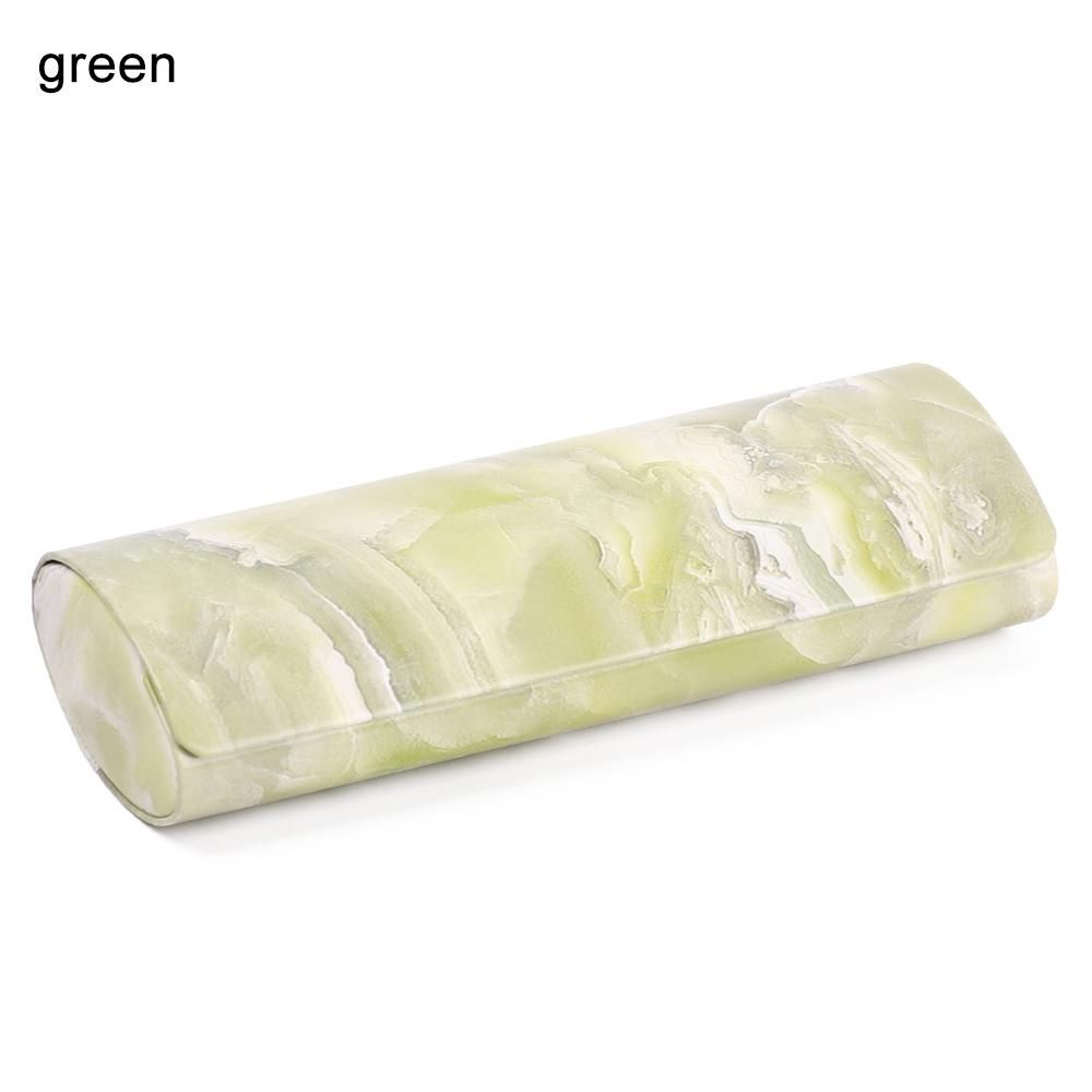 Accessories Waterproof PU Sun Glasses Box Marble Pattern Strong Magnet Eyeglasses Case Glasses Box