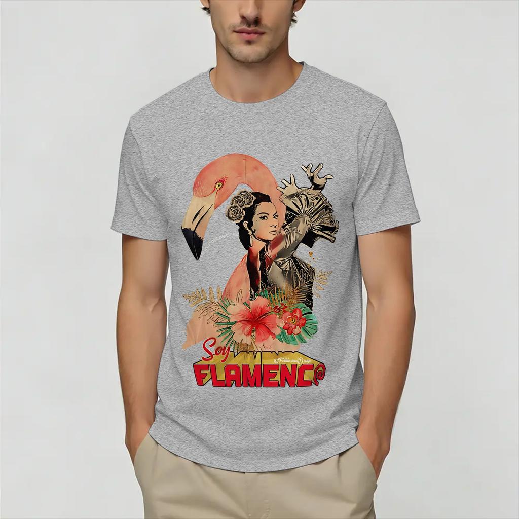 Lola Flores T Shirts Unisex Cotton Vintage TShirt Crewneck Tees Short Sleeve Clothing Gift Idea