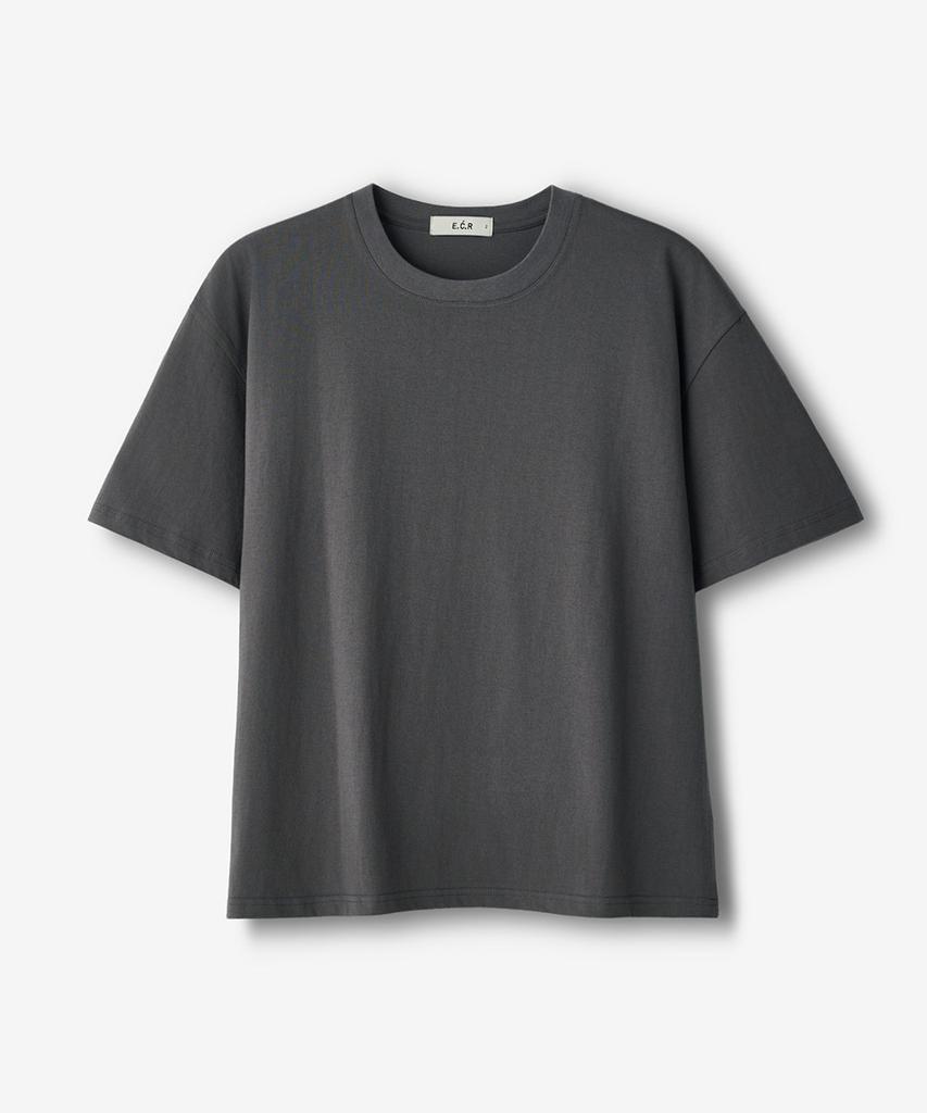 ECORR [2Pack] Daily Crop Plain Short Sleeve T-Shirt: 5 Colors