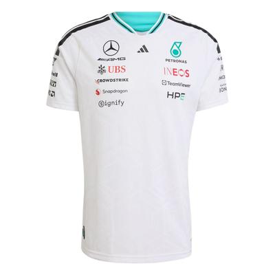 ДЖЕРСИ MERCEDES AMG PETRONAS FORMULA 1 КОМАНДА АУТЕНТИЧНОЕ Быстросохнущая Футболка Мужская KE5324