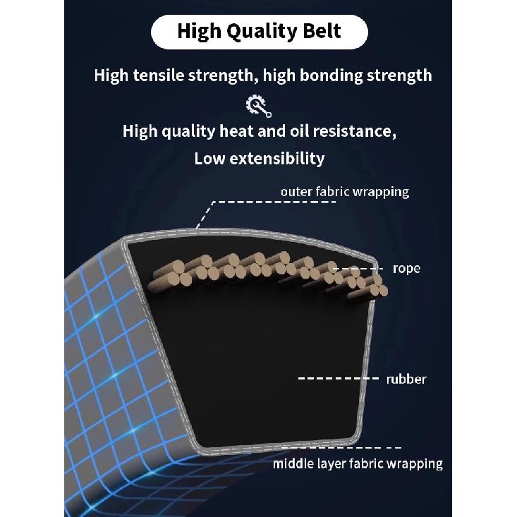 A Type Belt A11 to A61 V-Belt Agricultural Machinery Belt Industrial Triangle Belt A20 A30 A40 A50 A60 Transmission Belt Rubber