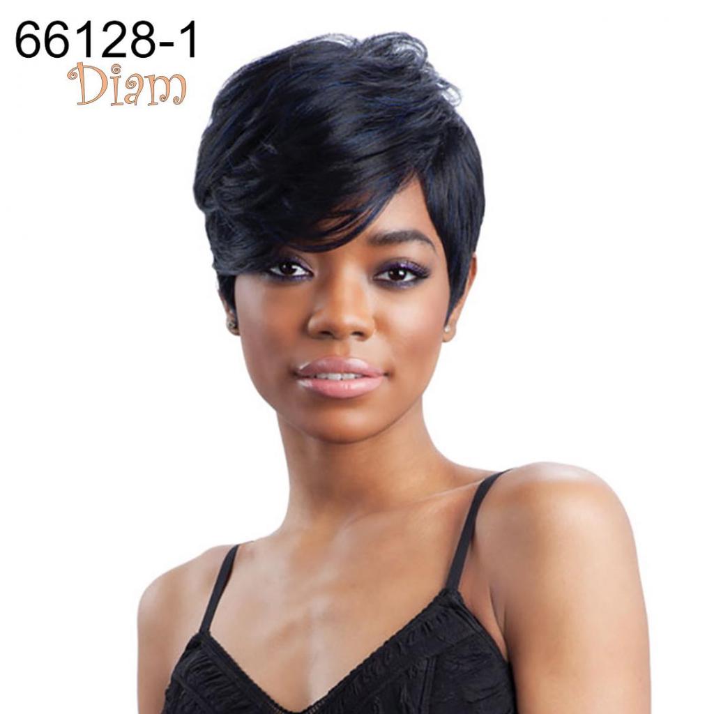 Tenfyer косая челка короткий вьющийся парик для женщин Очаровательный повседневный парик для косплея