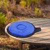 Collapsible Stool Chair Pad Seat Round, Telescopic Cushion Portable for Picnic,