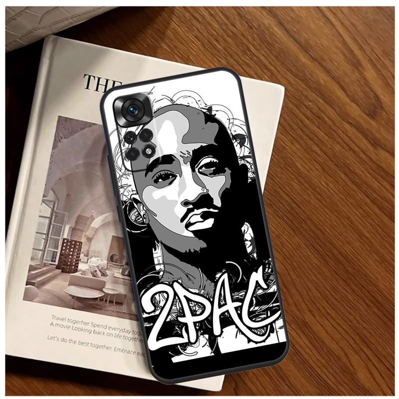 Рэпер 2pac Певец Тупак Чехол Для Xiaomi Redmi Note 13 14 9 10 11 12 15 Pro Plus Чехол Для Redmi 15 C 14C 10C 12C 13C