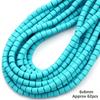 60pcs/Bag 6x6mm Flat Round Cylinder Polymer Resin Clay Beads Loose Spacer Handmade Beads For DIY Jewelry Making Bracelets Necklaces Crafts 38cm/15