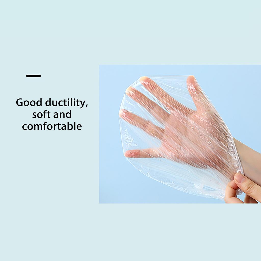 Универсальные пакеты для хранения свежих продуктов, эластичные пластиковые крышки для еды для еды (200 шт.)