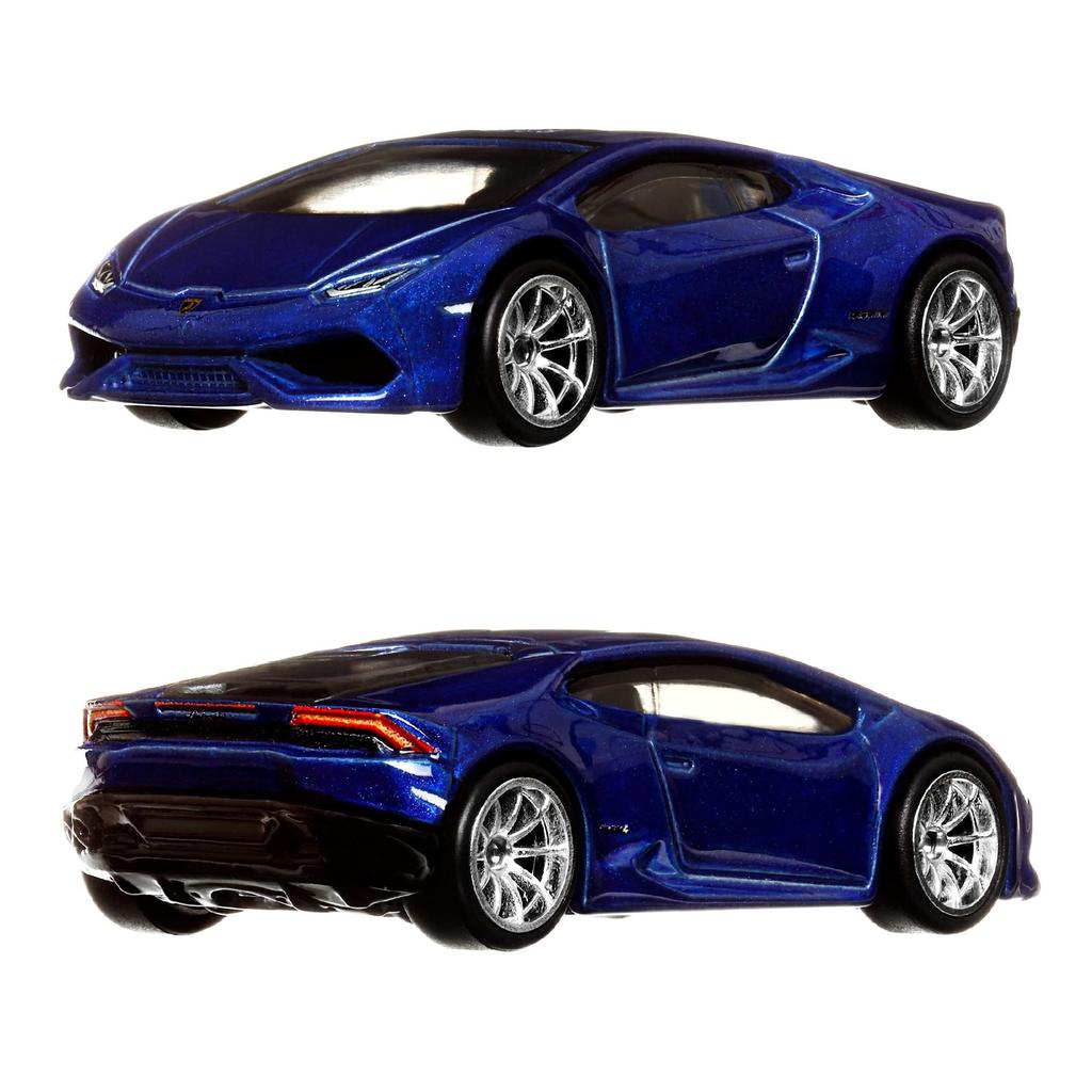 Hot Wheels Премиум Lamborghini Aventador Coupe Lamborghini Huracan LP HFF32 Набор из 2 шт. / 610-4 [Возраст 3+] Желтый/Синий 1/64