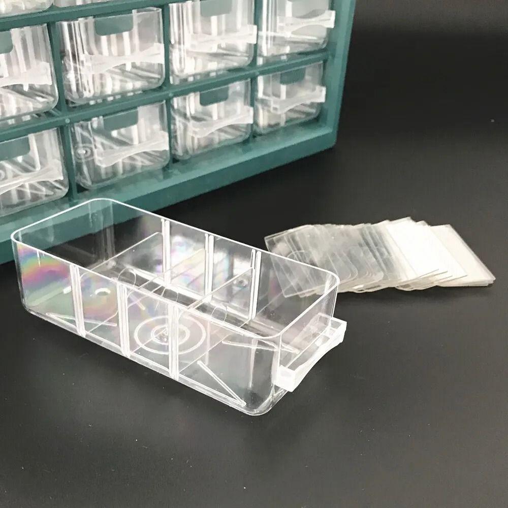 25 многосекционных ящиков для деталей Ящик для хранения компонентов Достаточно места Ящик для инструментов Видимый пластиковый ящик для компонентов Детали фурнитуры