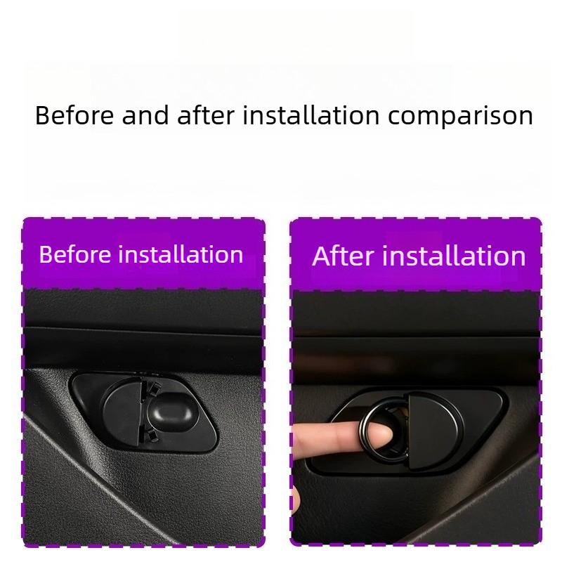 For 2025 Mazda CX-6e Door Emergency Release Handle One Pull Open OEM Style Interior Upgrade Accessories