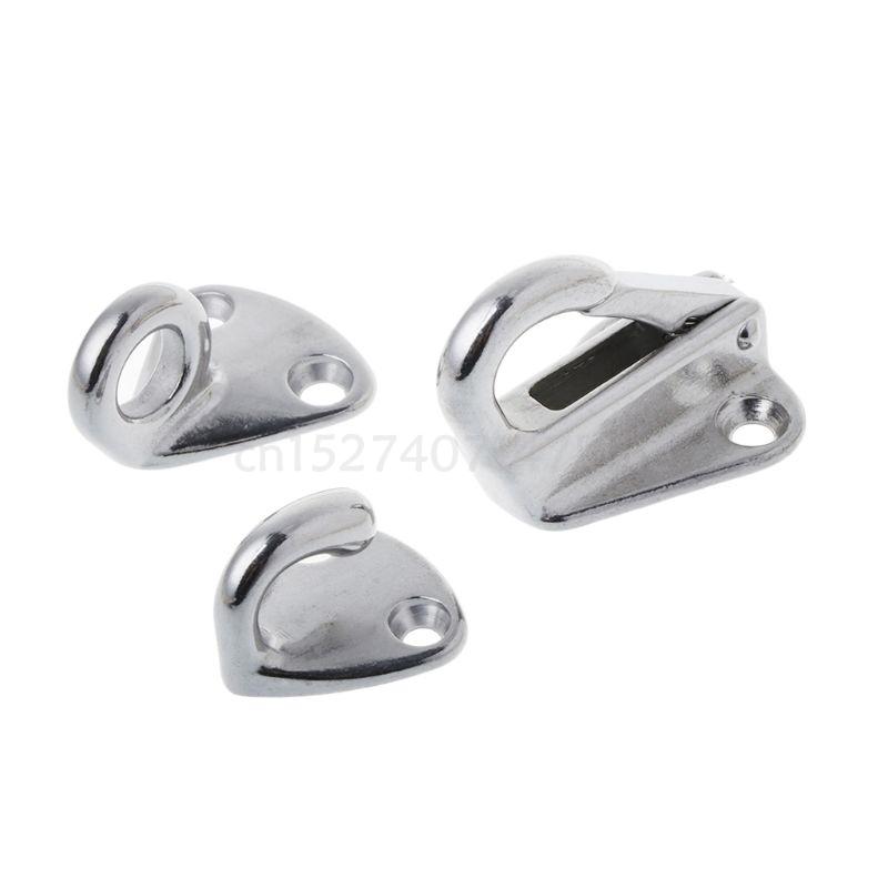 Крюки для ограждения из нержавеющей стали Крюк-пружина для ограждения Крепление-защелка Веревка Лодка Парус Буксир Судно Морское оборудование Аксессуары для лодок