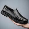 Мужские мокасины из натуральной кожи, обувь класса люкс, повседневная мужская обувь, деловые туфли ручной работы, туфли-лодочки, туфли на плоской подошве для вождения