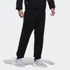 adidas Дышащие повседневные мягкие трикотажные спортивные брюки мужские низ черного цвета DW7886