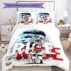 Arsenal Football Player Quilt Cover Set Suitable for Playroom Lightweight Perfect Gift for Friends & Family
