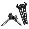 Archerys Kickstand Compound Bow Kick Stand Holder Scissor Legs Rack Bracket Support for Shooting Ranges Targets Hunting