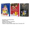 24 шт. Слепые коробки Рождественский адвент-календарь Изысканные детали Яркие цвета Рождественское украшение