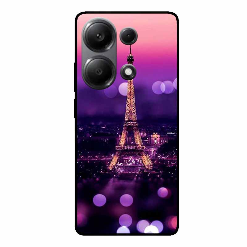 Чехлы для Xiaomi Poco M6 Pro Poco F6 Pro M6 4G 5G Poco X6 X5 PRO Черные Мягкие ТПУ Силиконовые Чехлы для Телефона для Xiaomi Poco M6 5G 5G