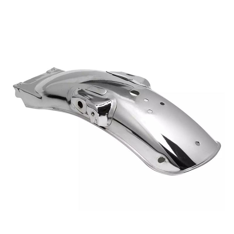 1Set Motorcycle Chrome Metal Front and Rear Fender Retro Mudguard Cover Metal Protector for Honda CG125 CG 125 125cc