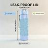 1PC Suicidal Green Text 750ml sports water bottle leakproof straw lid outdoor office home