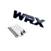 3D Металлический Значок-Эмблема WRX, Наклейка-Шильдик для Стайлинга Автомобиля, Совместимый