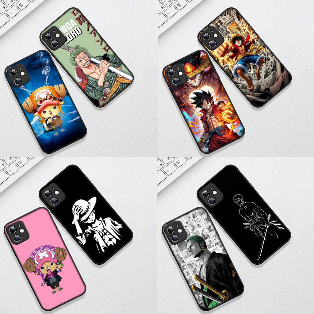 for Motorola Moto G86 G57 G67 G24 G15 G54 Power G13 G14 G34 G35 G45 G53 G55 G64 G75 G72 Case One Pieces Luffy Tony Chopper Zoro