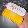 Мини-портативная коробочка для зубной нити с выдвижным отсеком - Органайзер для зубочисток и зубной нити для дома, офиса, путешествий, контейнер для мелких предметов