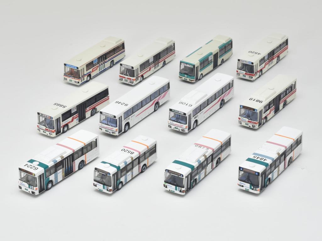 TOMYTEC The Bus Collection Nishitetsu Bus Special 12 Pieces BOX Diorama Supplies
