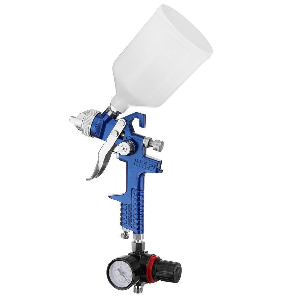 1000cc МИНИ Автомобиль Авто Воздушные Краскопульты Бачок HVLP Гравитационная Подача Комплект 1.4-2.5мм Сопло 1л 15 x 18.5см